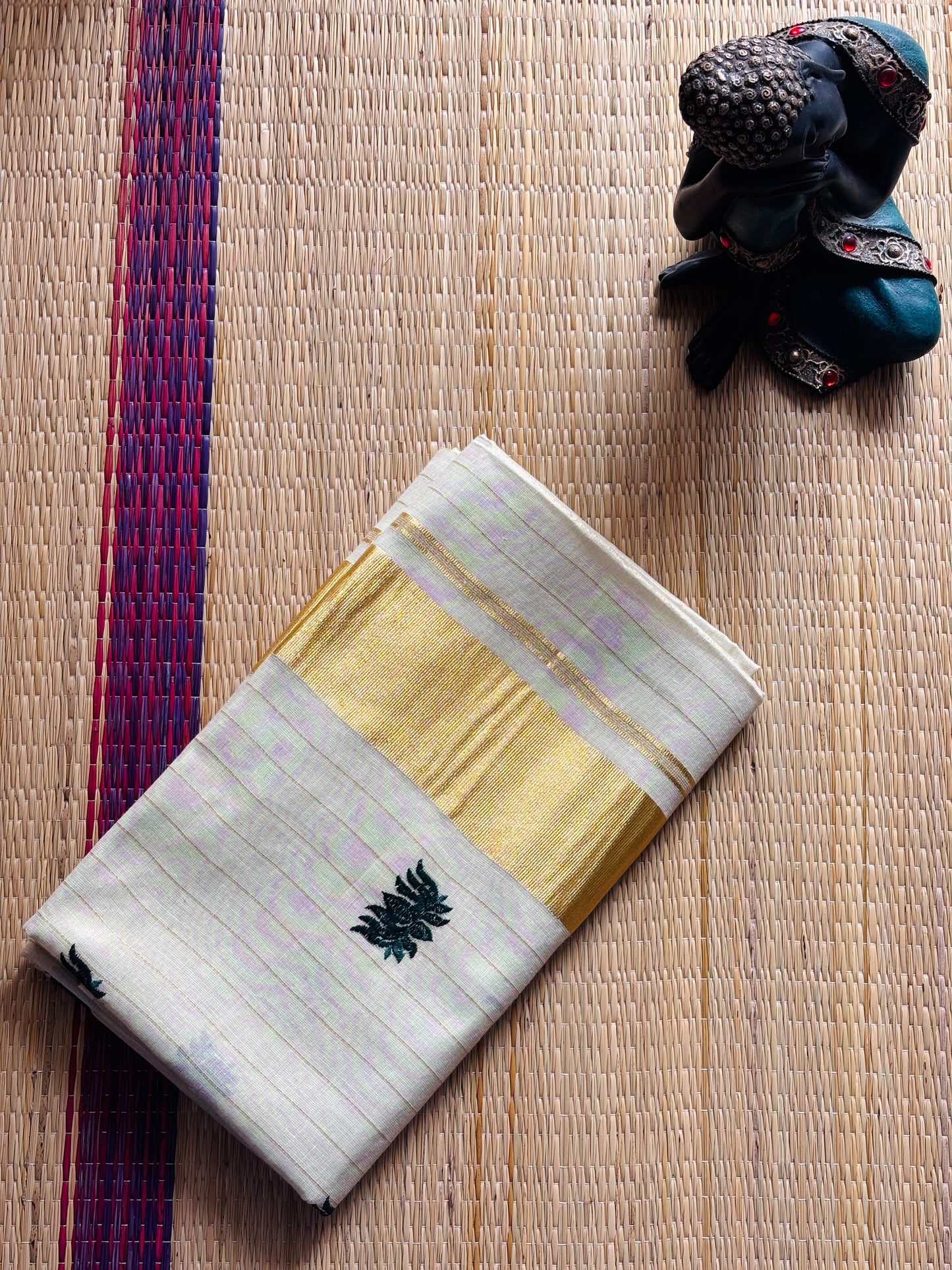 രാധ❤️🔥 (Tissue Set saree with Running Blouse piece)