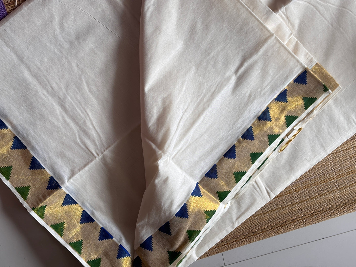 കോകില💛(cotton Set saree with Running Blouse piece )