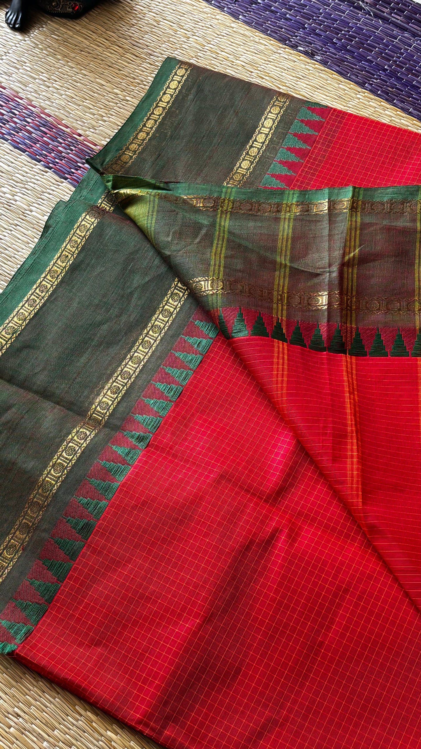 Pallavi ( saree with running blouse) | Ready-to-Wear Option Available