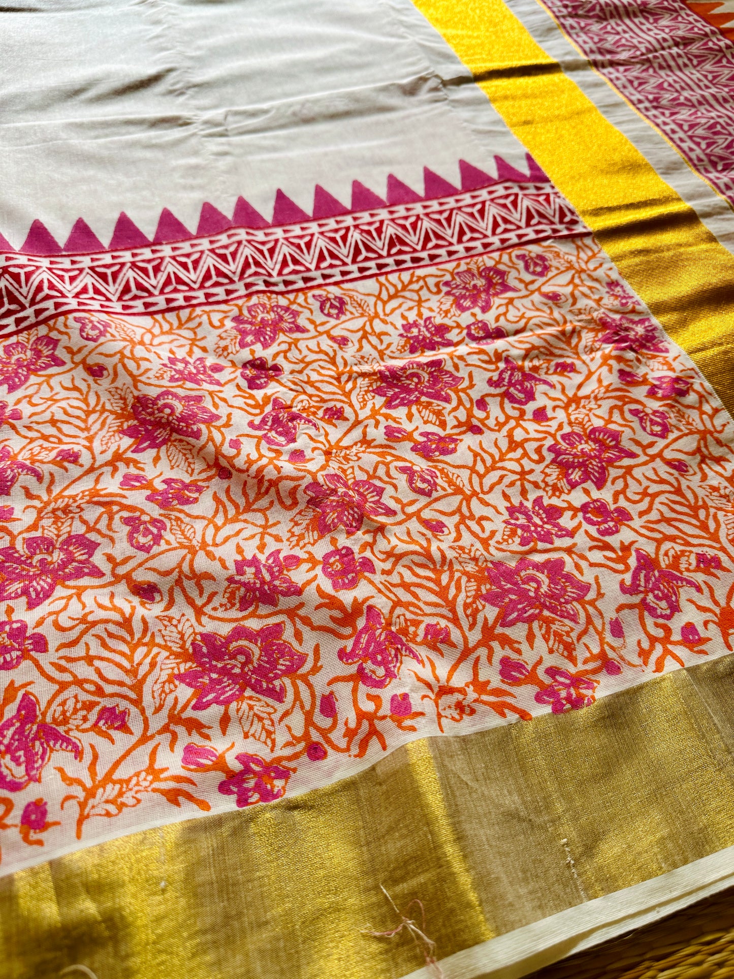 ചിത്തിര(saree comes with a matching running blouse)
