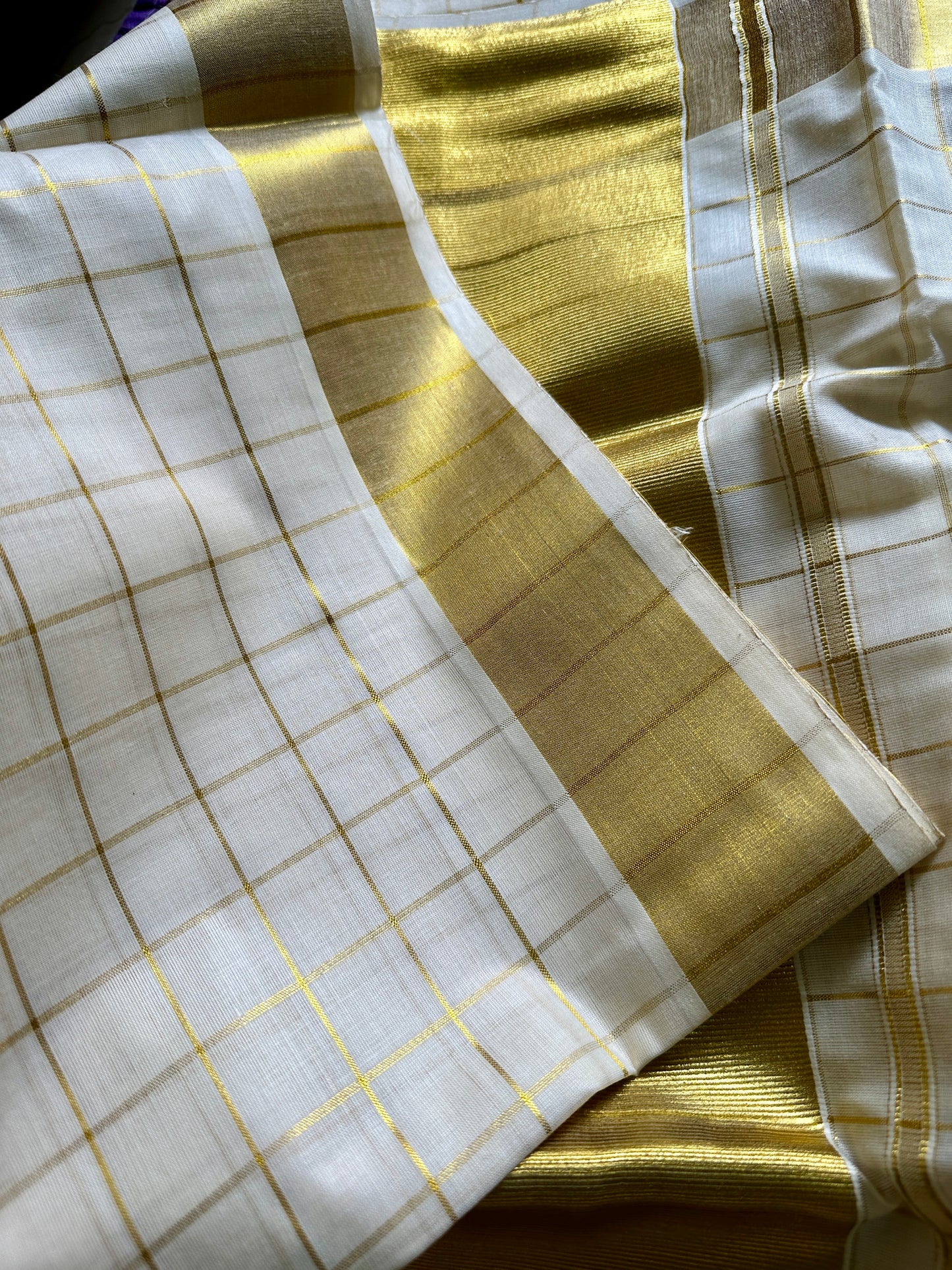 സുവർണ്ണ🌟(saree comes with a matching running blouse)