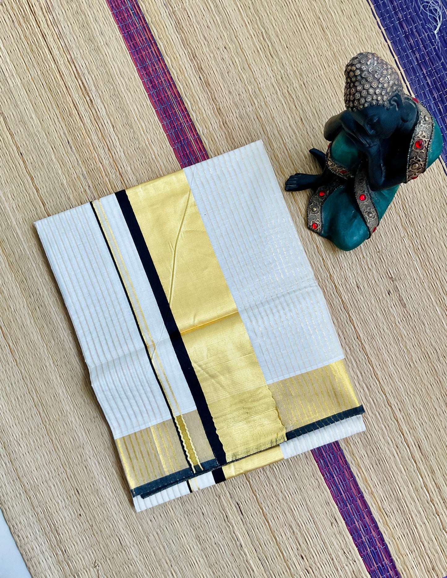 കരിമണിമാല 🖤💛 (Setsaree with running Blouse piece)