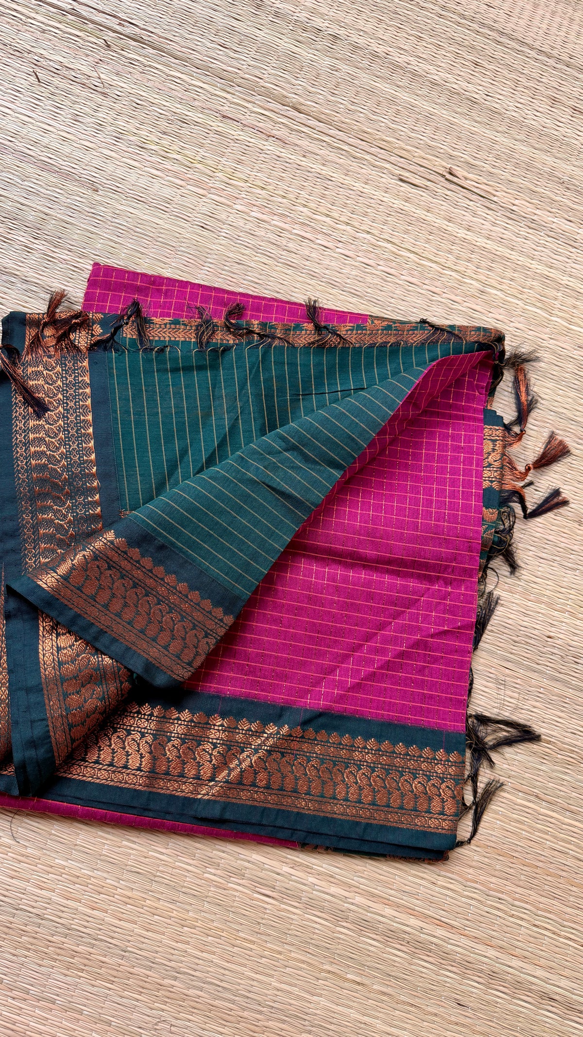 Kalyani cotton- Pink