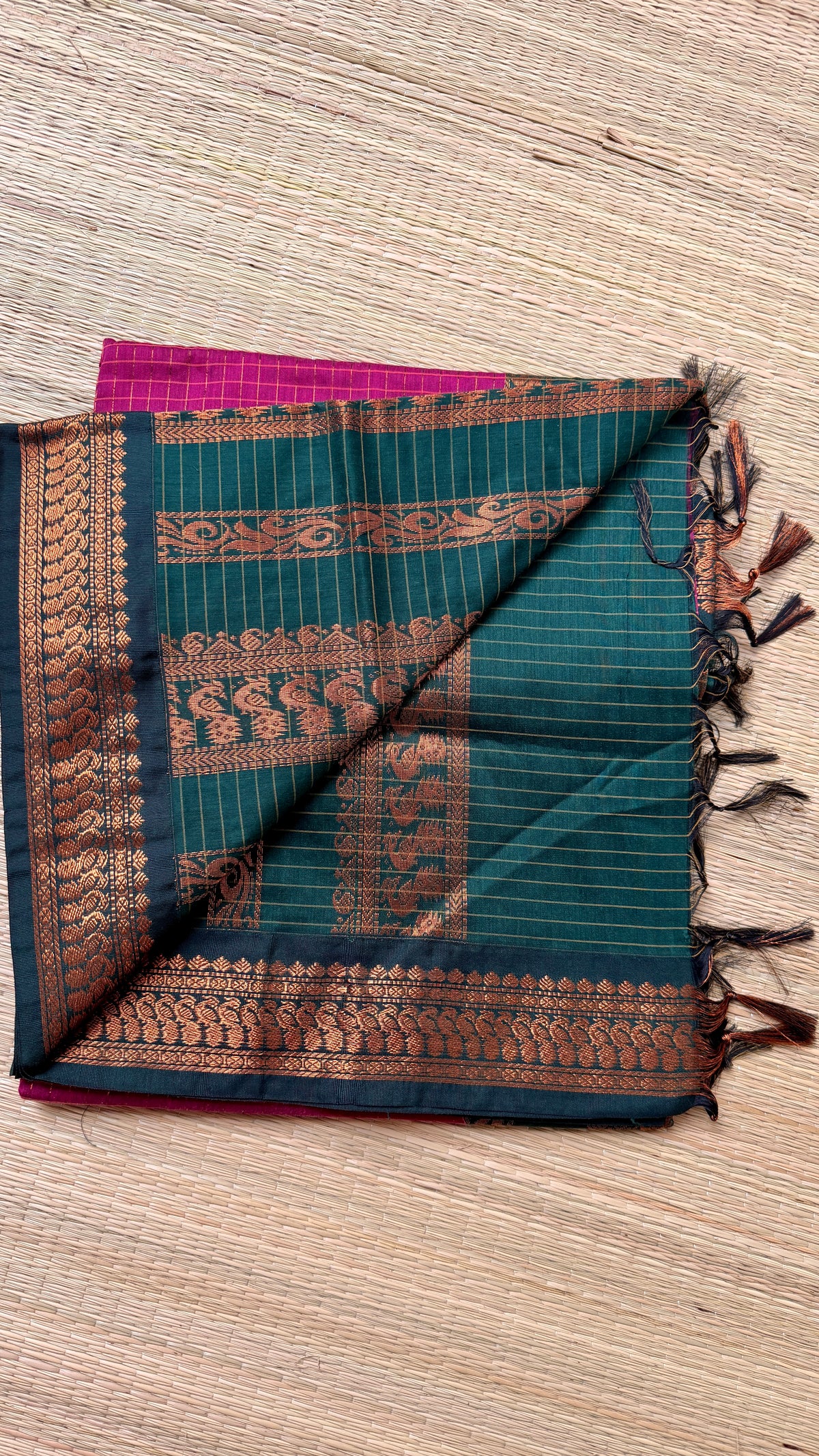 Kalyani cotton- Pink