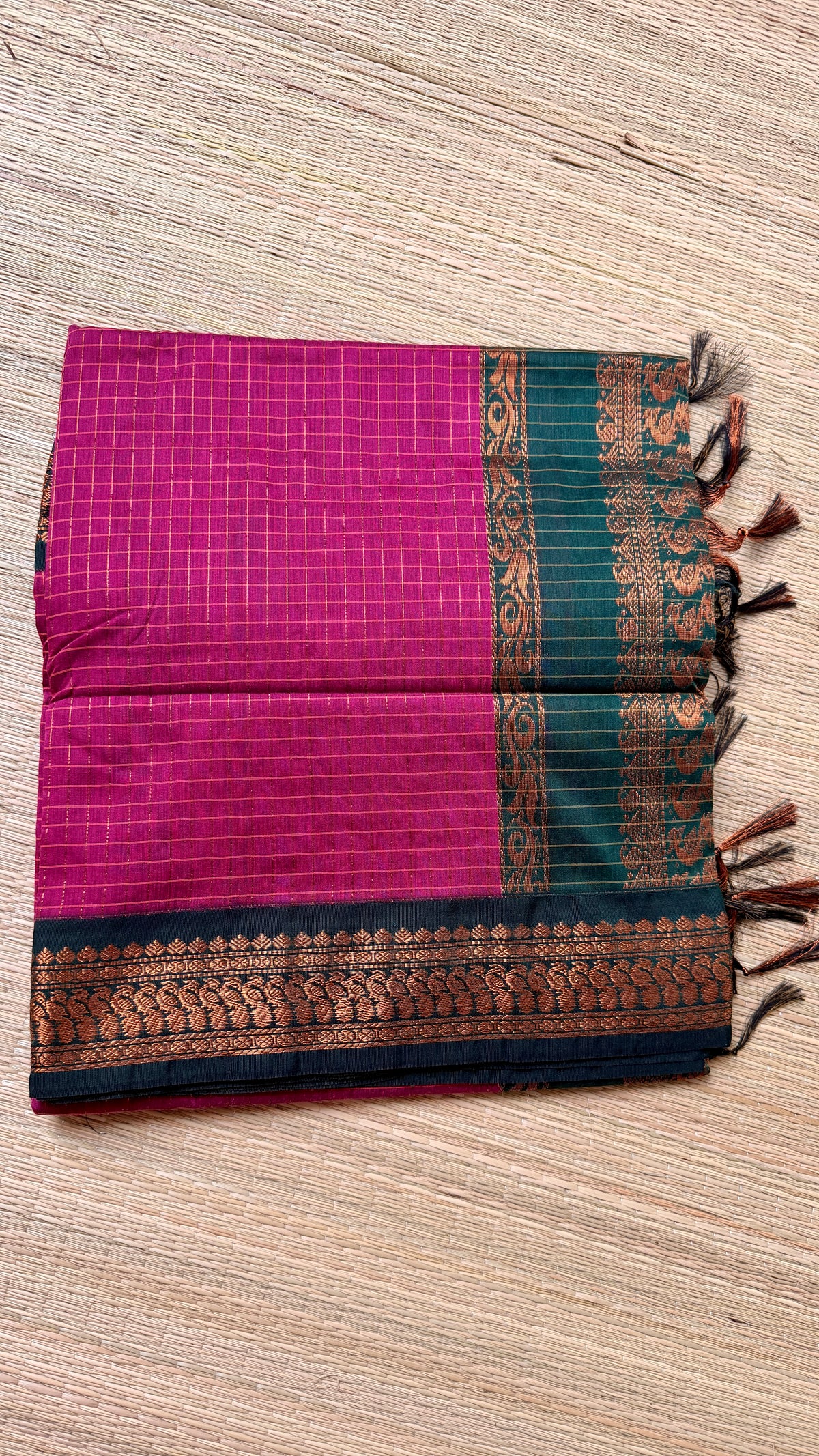 Kalyani cotton- Pink