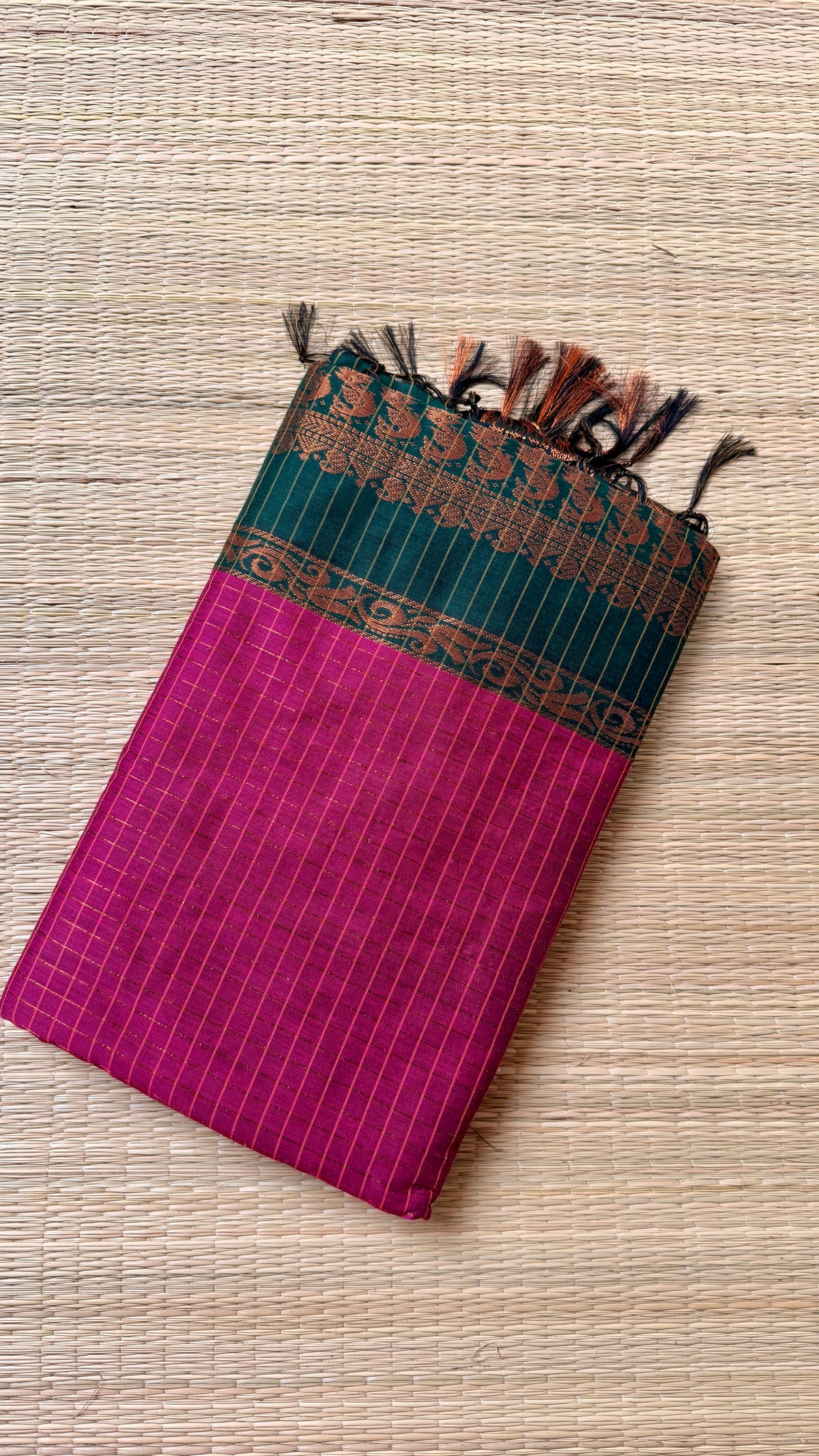 Kalyani cotton- Pink