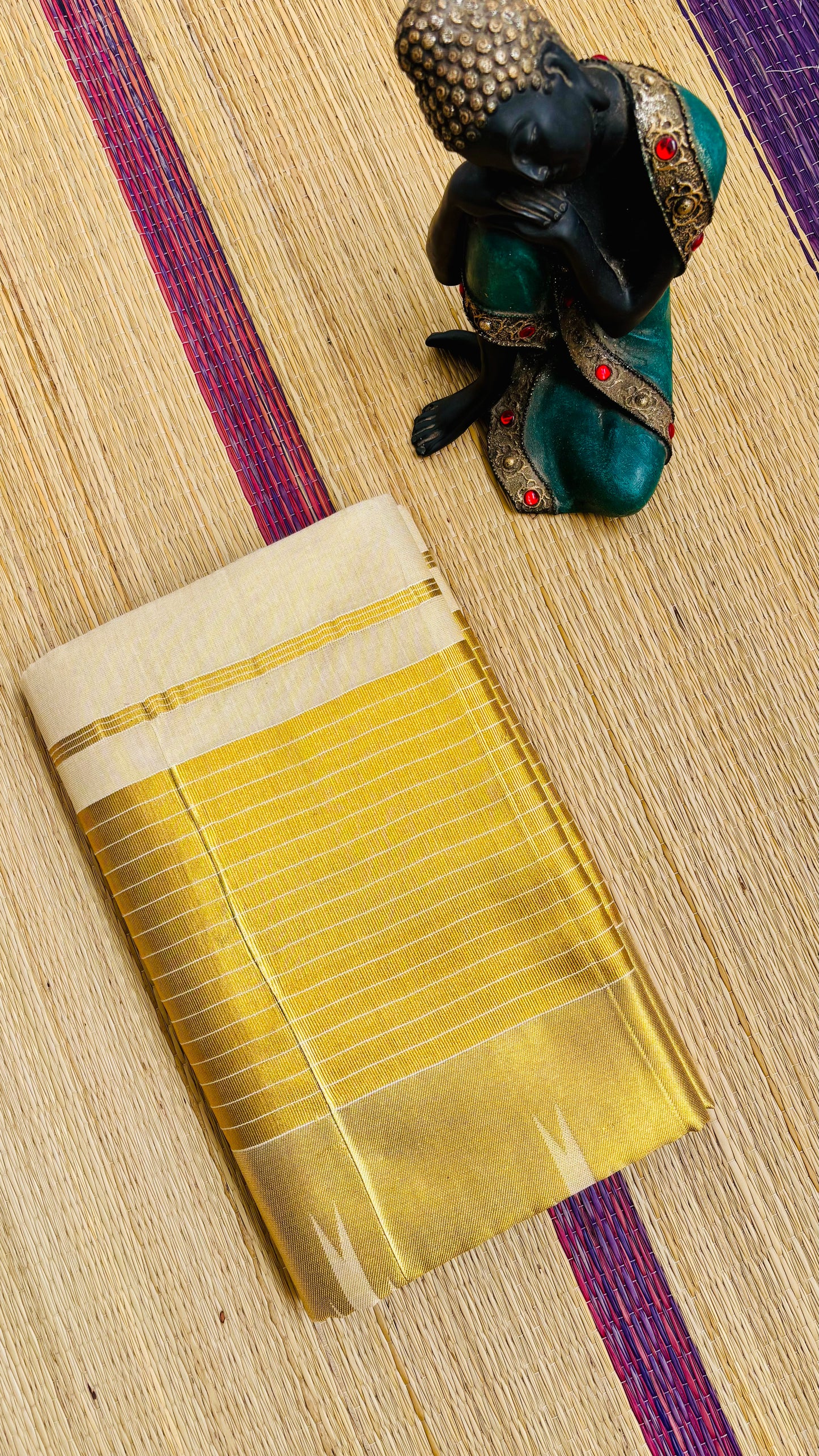 താഴമ്പൂ 🍁 (Setsaree with running Blouse piece)