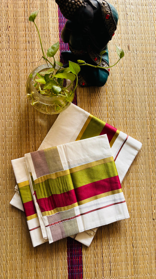 ധാര💫 (Set mund with out Blouse piece)