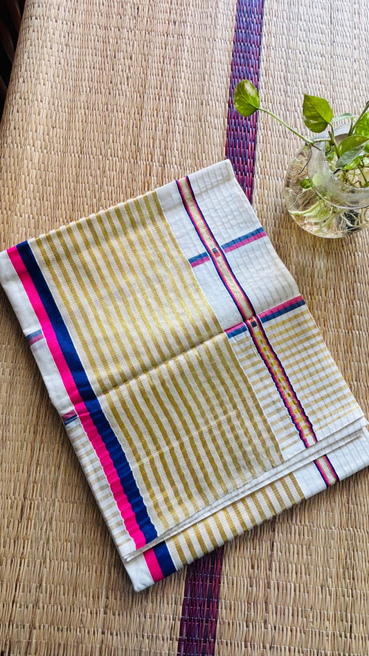 നിരുപ✨(Setsaree with running Blouse piece)