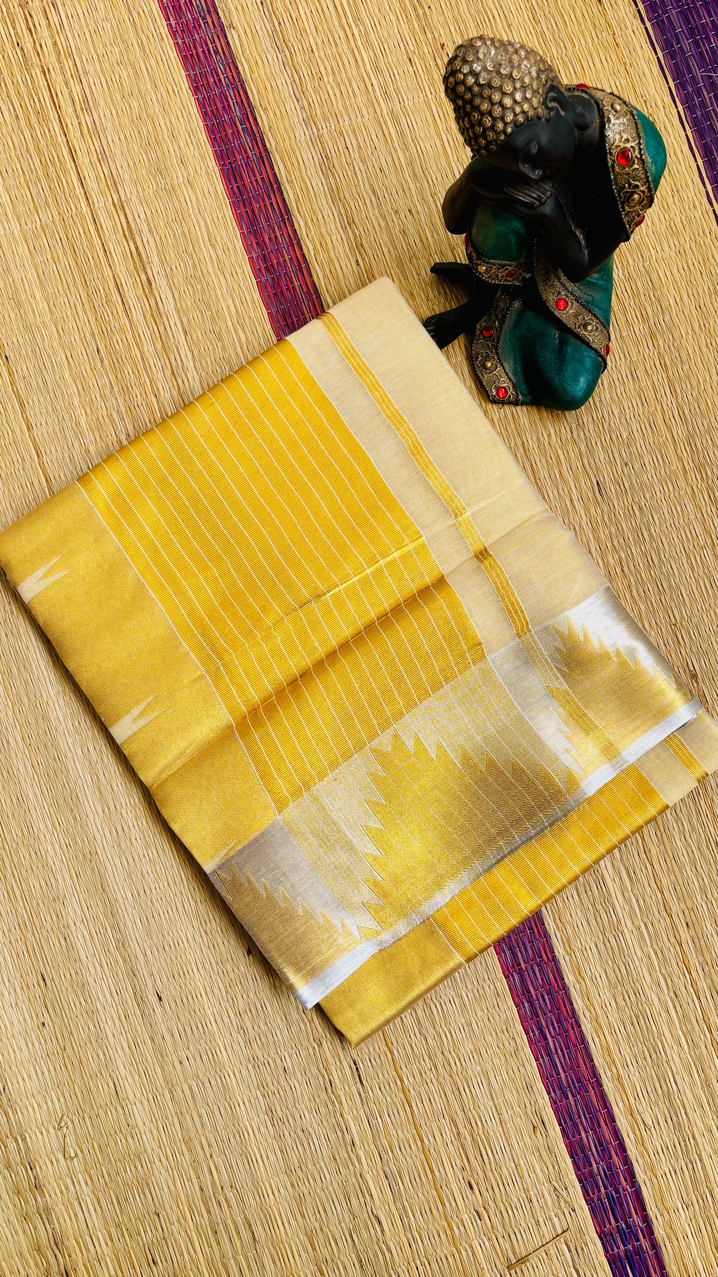 താഴമ്പൂ 🍁 (Setsaree with running Blouse piece)