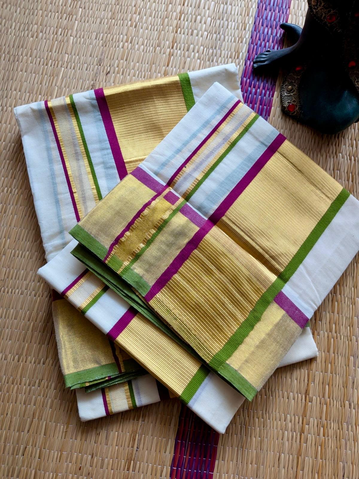 തരു💫 (Set mund with out Blouse piece)