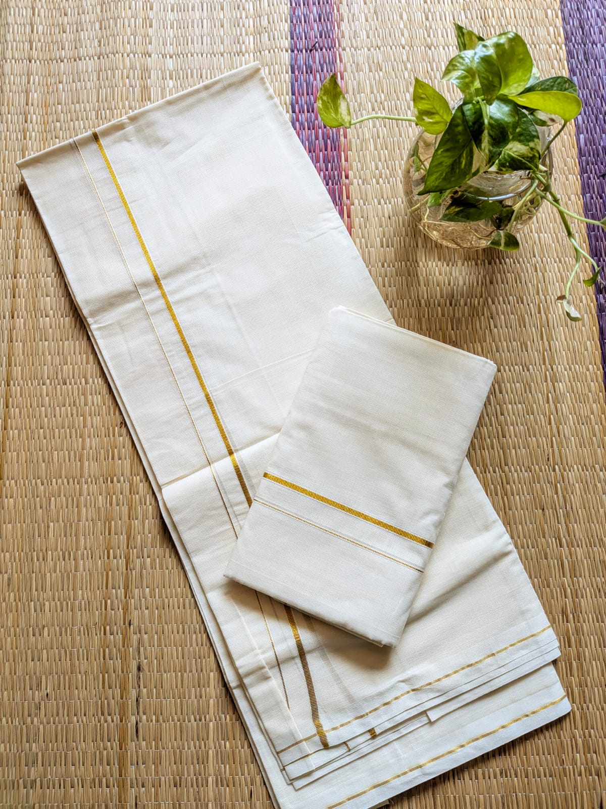 ഈർക്കിൽകര❤️ (cotton) 2.8mtr