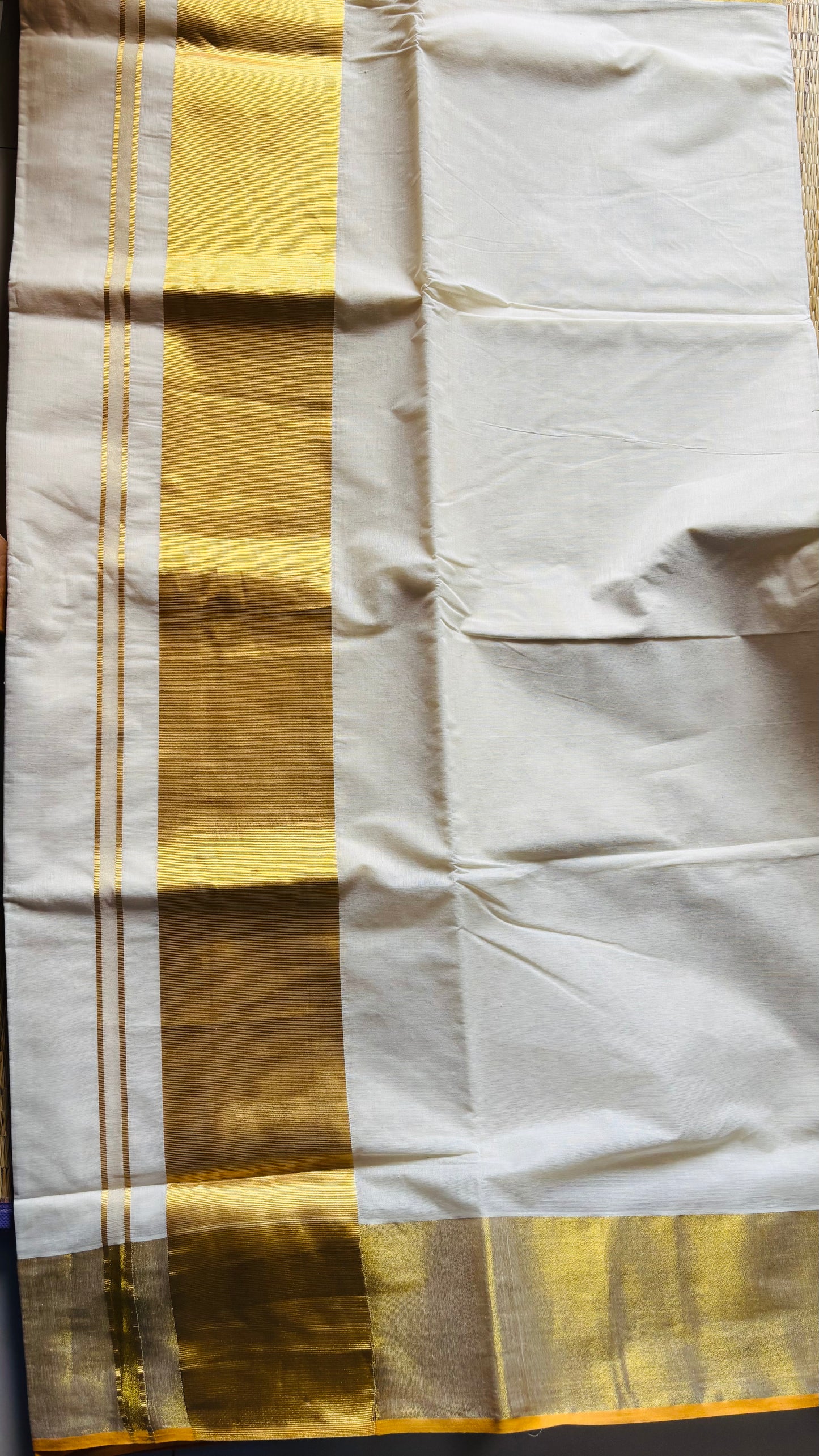 കണ്ണനെ കാണാൻ✨(Setsaree with running Blouse piece)(5x5 Kara)