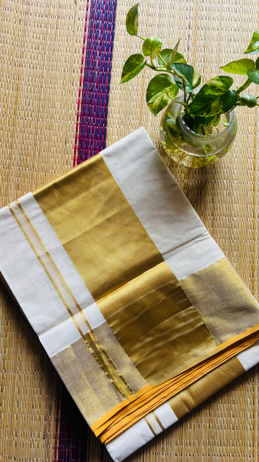 കണ്ണനെ കാണാൻ✨(Setsaree with running Blouse piece)(5x5 Kara)