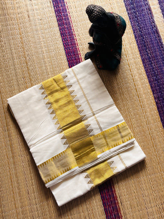 കളഭം🧡  ( Set saree with running Blouse piece)
