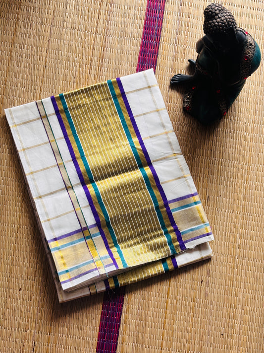 പാവ് 💜(Set saree with Running Blouse piece)