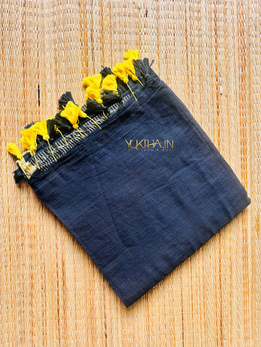 Mul Cotton Black saree