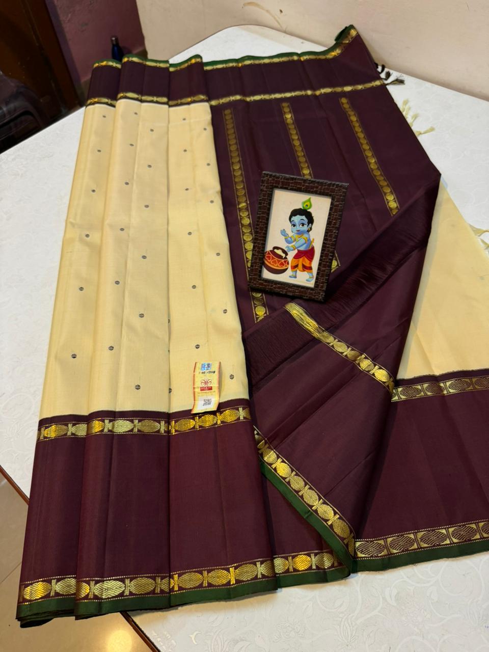Korvai ❤️(2gm pure zari)