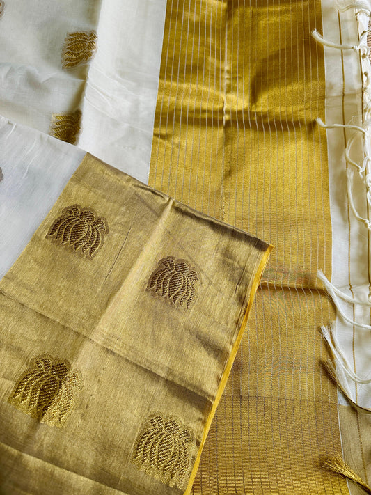 ഭദ്ര🔥 (Set Saree with Running Blouse piece)(Pre booking- Aug 10)