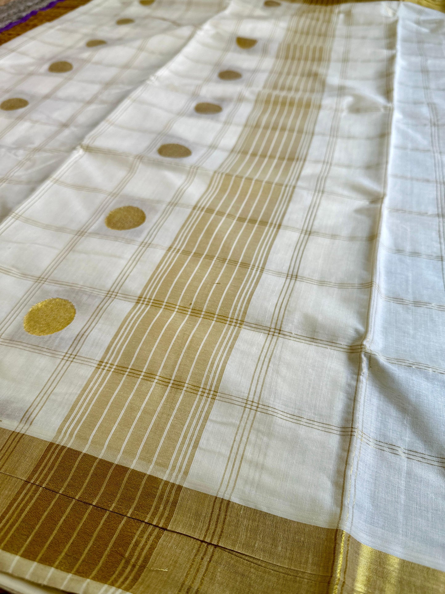 പൗർണമി 🌛(Set saree with  Running Blouse piece)