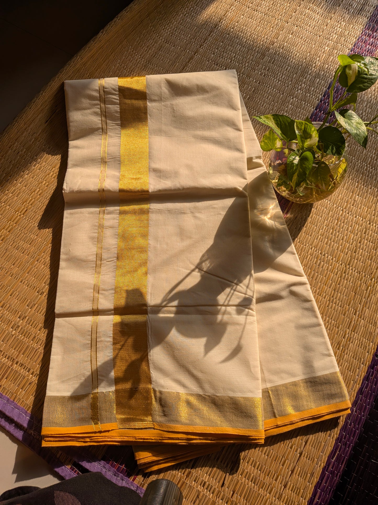 കനി✨(Setsaree with running Blouse piece)(2x2 Kara)