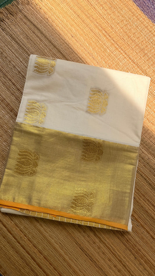 ഭദ്രാ✨(Setsaree with running Blouse piece)