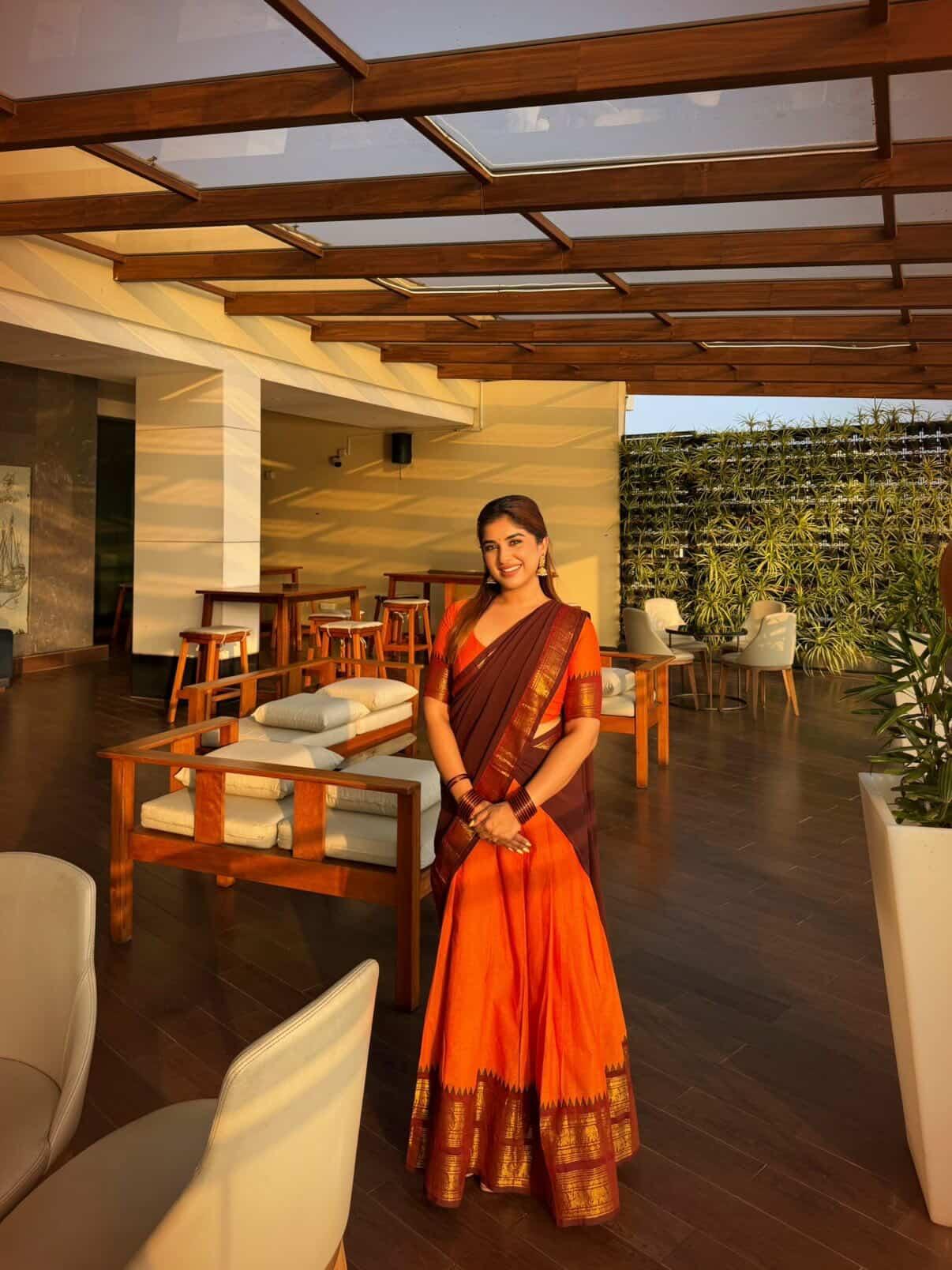 Appu 🧡🤎 special Edition Dhavani set Unstitched