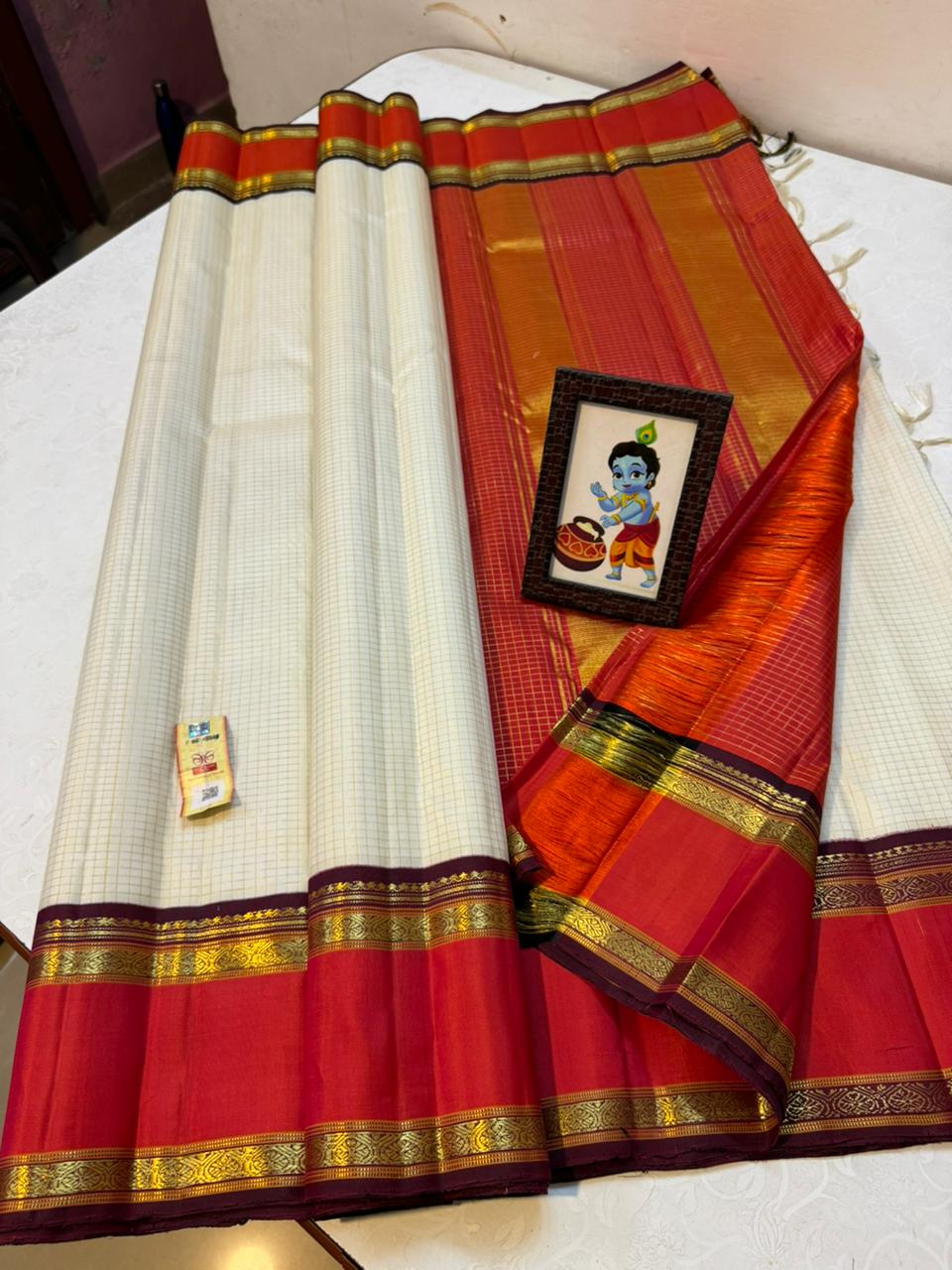 Korvai ❤️(2gm pure zari)