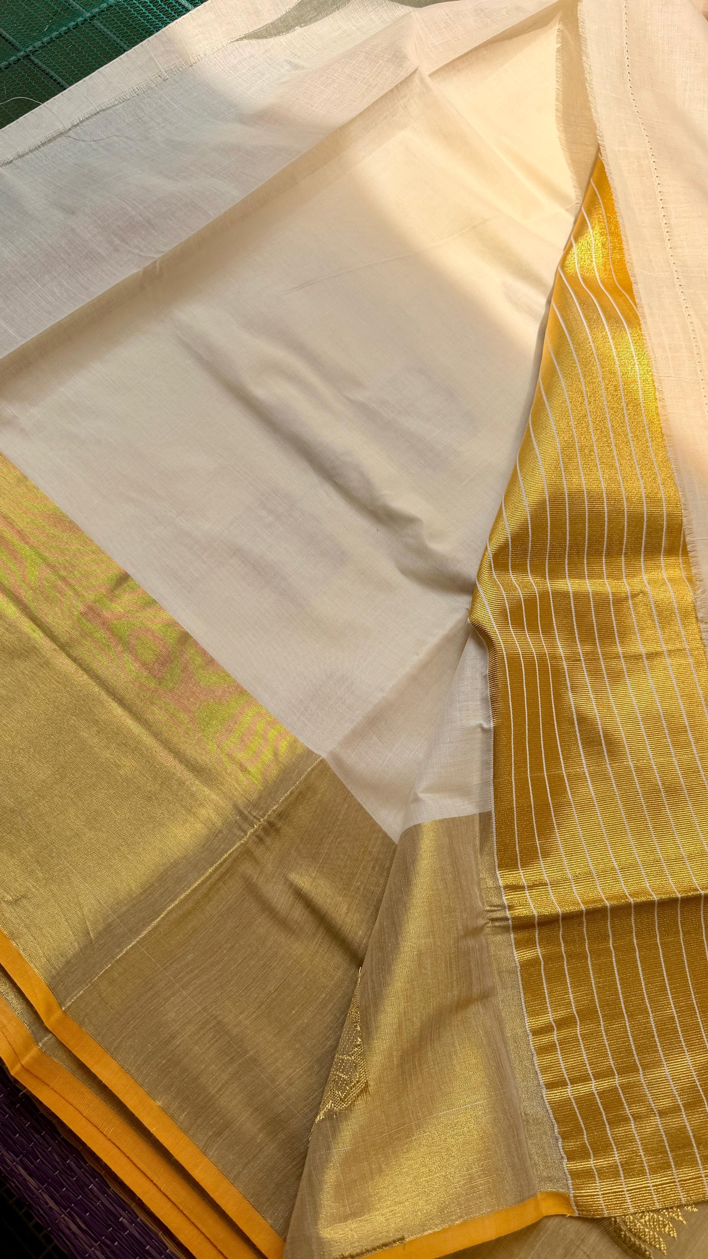 ഭദ്രാ✨(Setsaree with running Blouse piece)